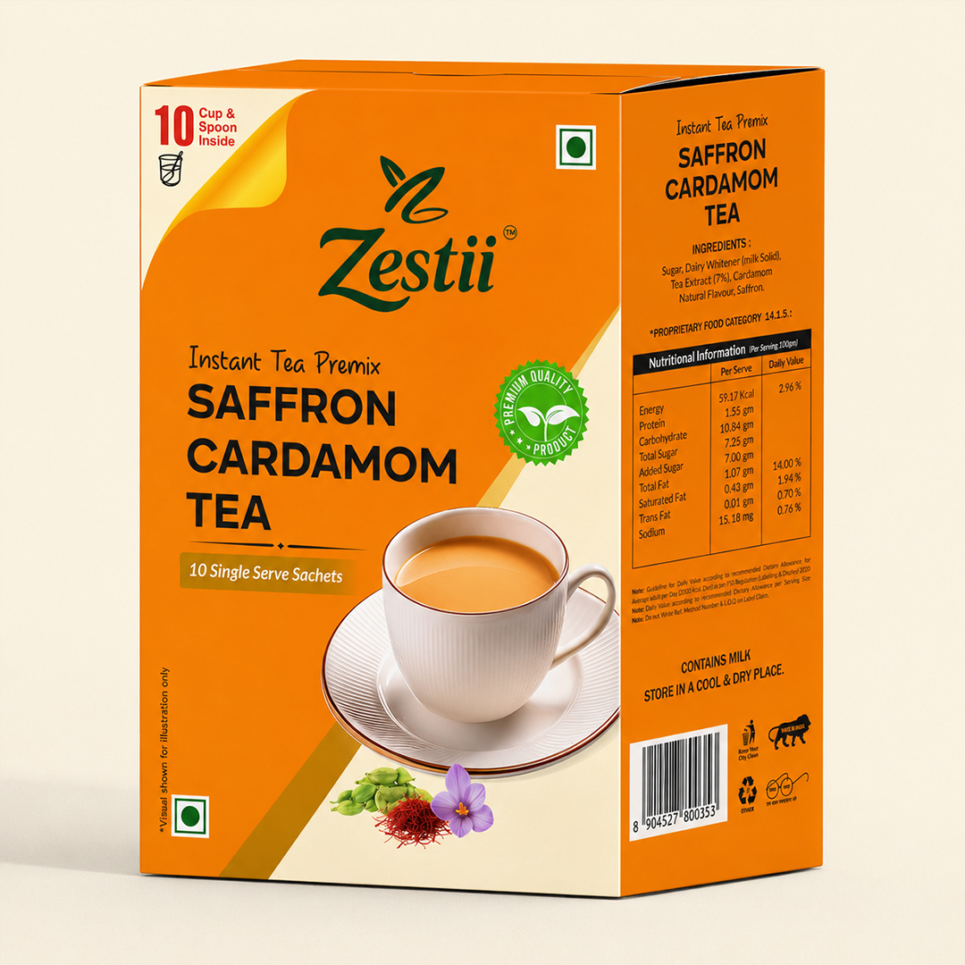 SAFFRON CARDAMOM TEA