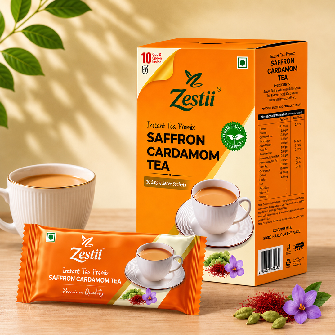 SAFFRON CARDAMOM TEA - Image 4